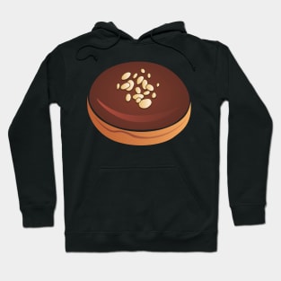 Chocolate Donut With Macadamia Nuts Hoodie